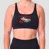 Womens Racer Sports Bra Thumbnail